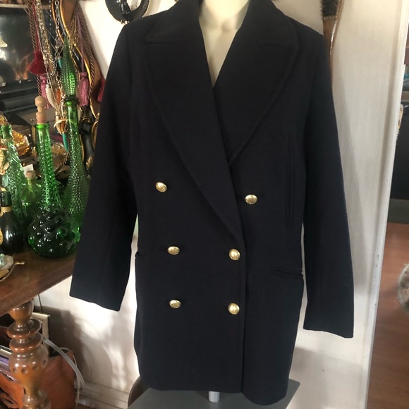 Navy Blue Peacoat by H&M - Picture 3 of 14